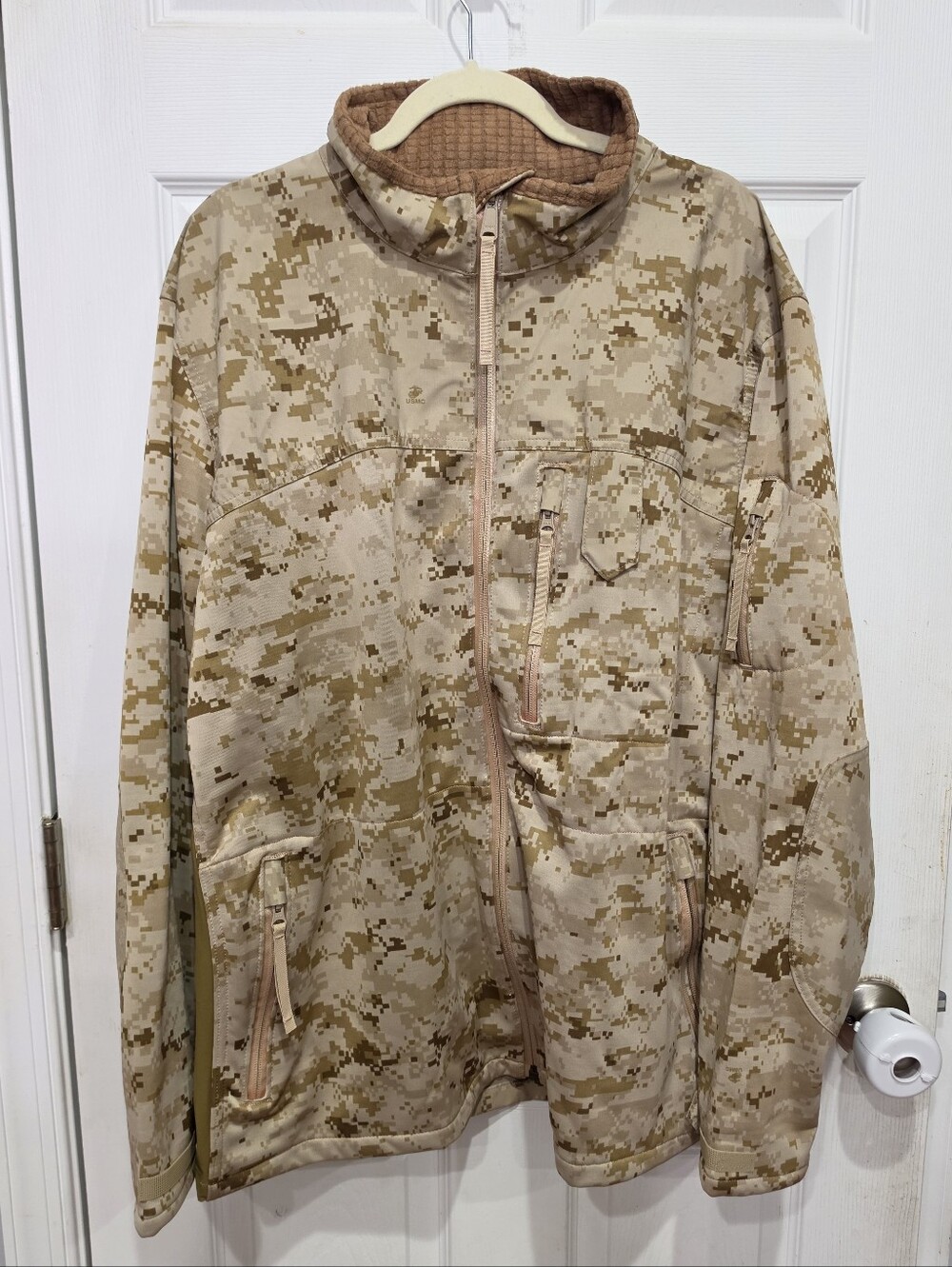 USMC Combat Desert Jacket MARPAT Digital Camo 180s Size XL Genuine US Military